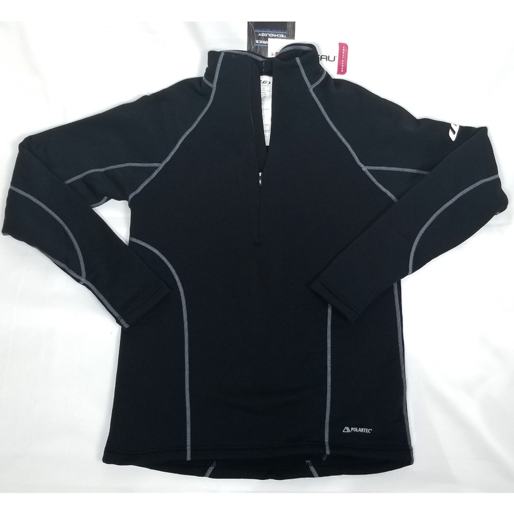 Garneau Polartec Cycling Half Zip Pullover New